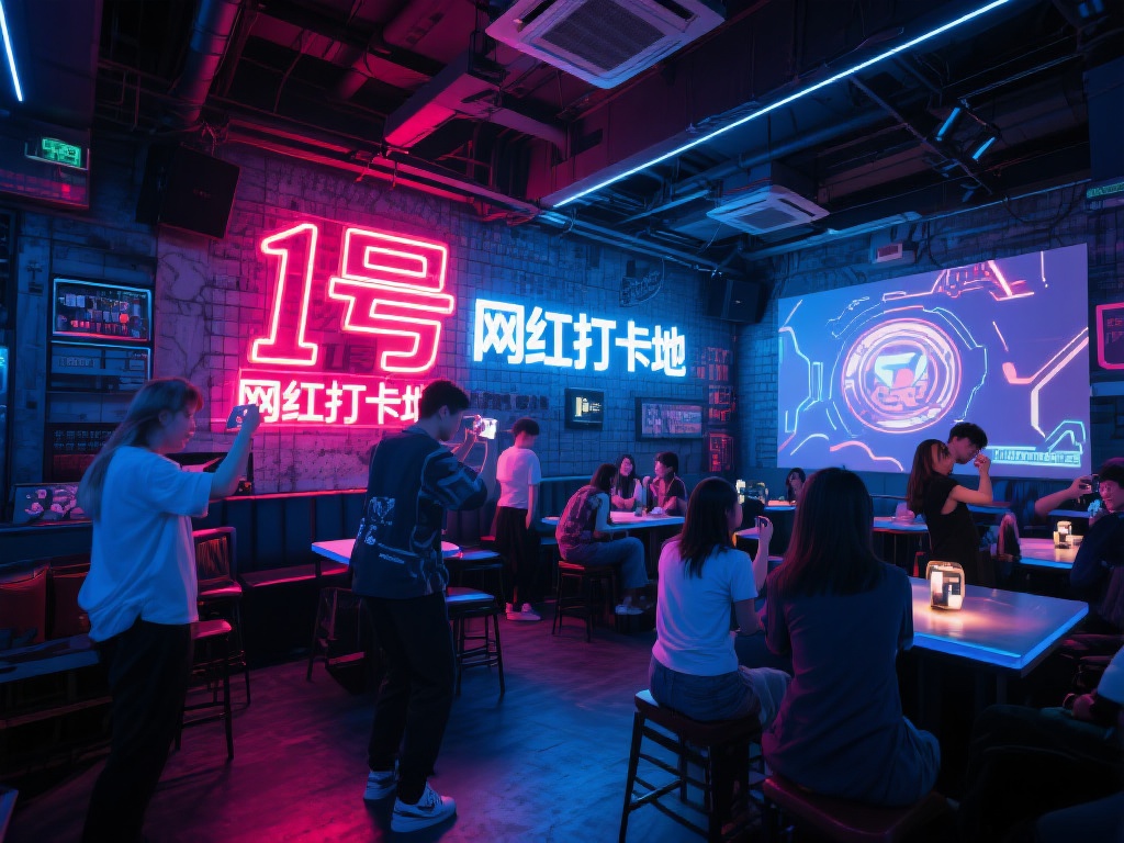 空间设计是吸引年轻人的重要因素之一。壹号文化娱乐在